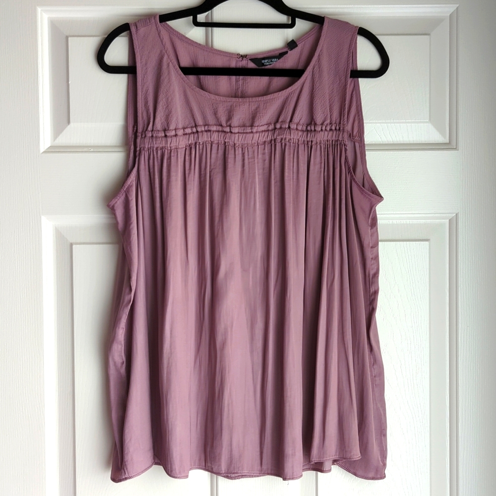 Simply Vera Vera Wang Sleeveless Top
